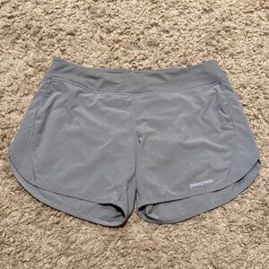Patagonia Women's Running Athletic Gray Shorts Medium